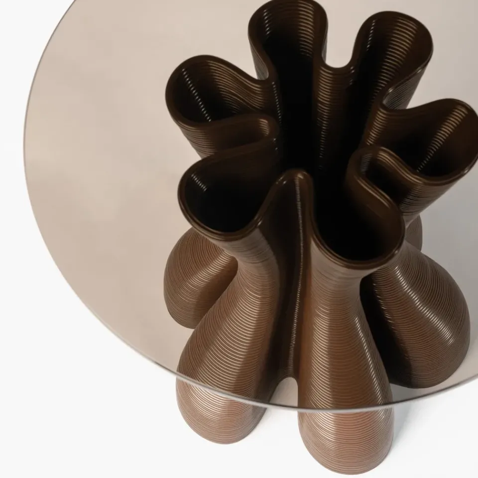 Ekbacken Studios Side Tables*Anemone side table Ø50 cm, Chocolate Brown