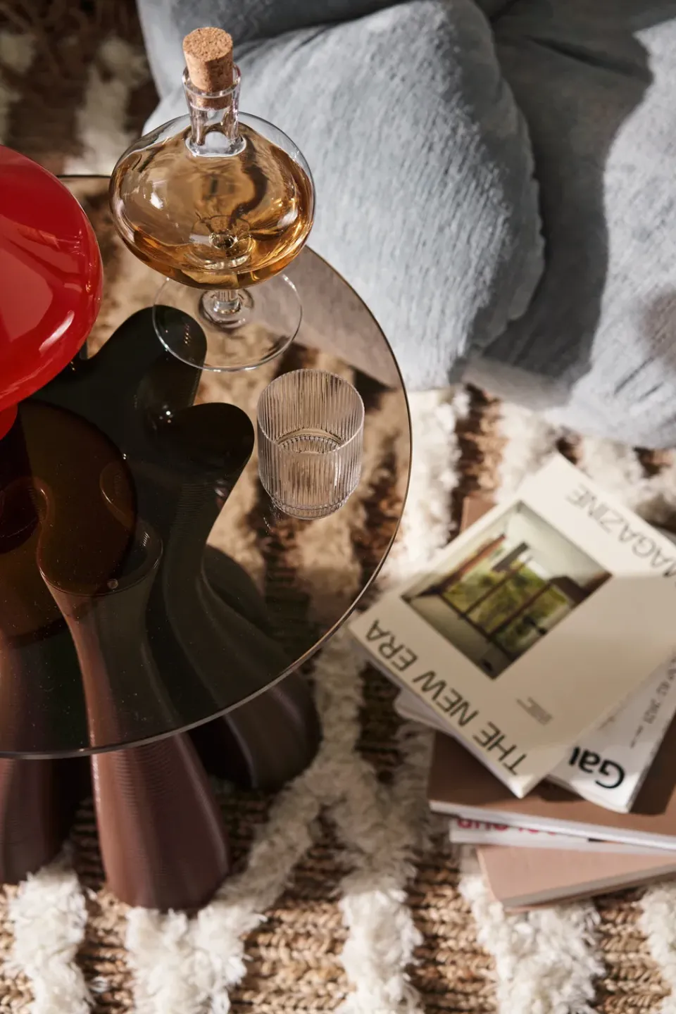 Ekbacken Studios Side Tables*Anemone side table Ø50 cm, Chocolate Brown