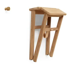 Form & Refine Stools*Angle chair foldable, Oak Brown