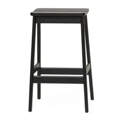 Form & Refine Stools*Angle Standard bar stool 65 cm, Black