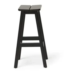 Form & Refine Stools*Angle Standard bar stool 65 cm, Black