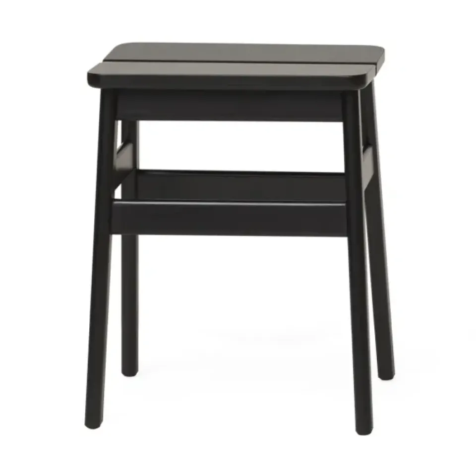 Form & Refine Stools*Angle Standard stool 45 cm, Black