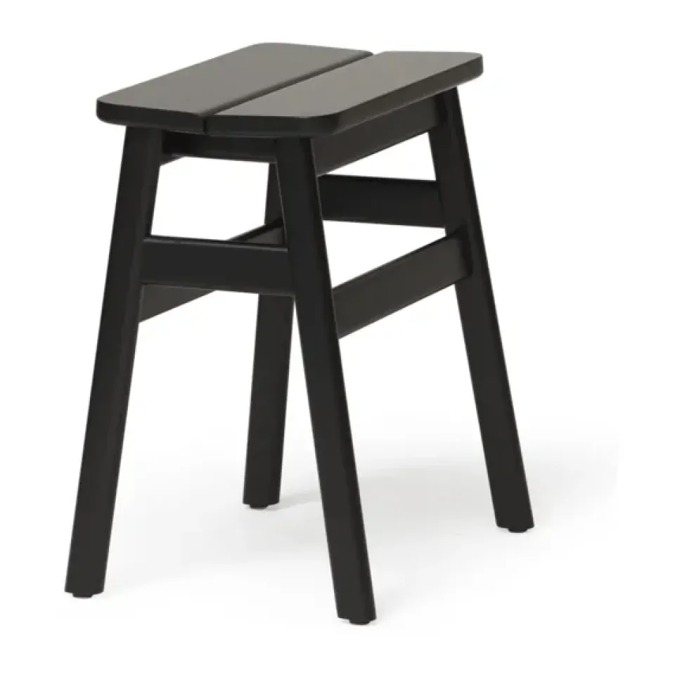 Form & Refine Stools*Angle Standard stool 45 cm, Black