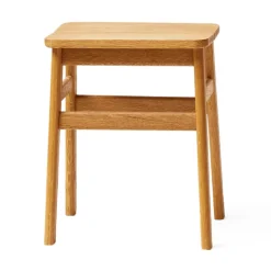 Form & Refine Stools*Angle Standard stool 45 cm, Oak Brown