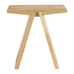 MUUBS Stools*Angle stool 45x45x29 cm, Oak Brown