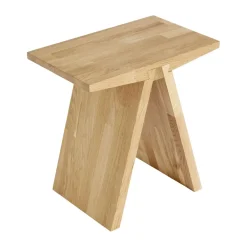 MUUBS Stools*Angle stool 45x45x29 cm, Oak Brown