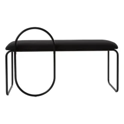 AYTM Benches*Angui bench bouclé, Anthracite GreyBlack