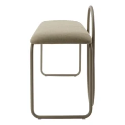 AYTM Benches*Angui bench bouclé, Taupe Beige
