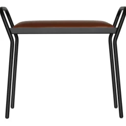 Maze Stools*Anyone stool, -vintage cognac Black