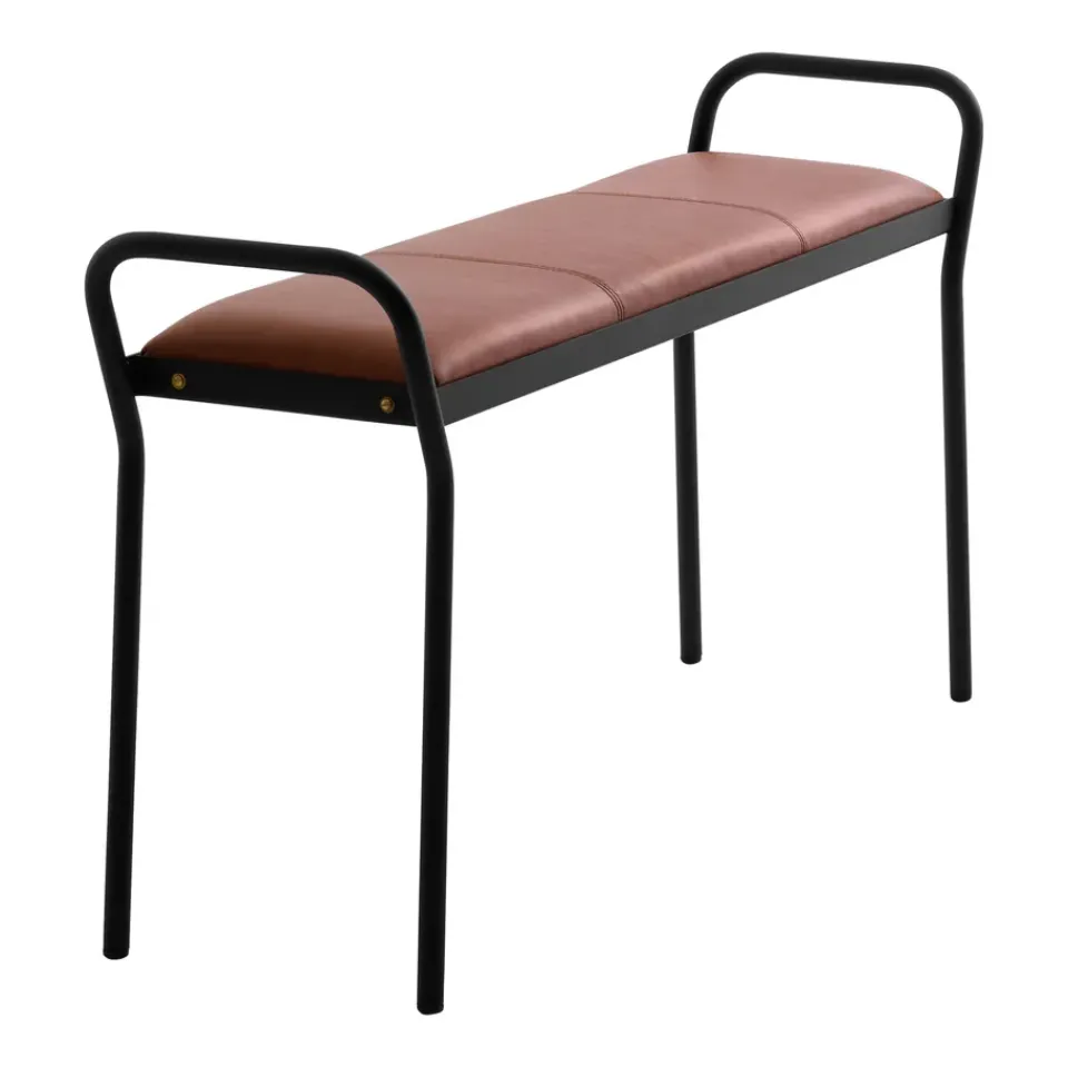 Maze Stools*Anytwo stool, -vintage cognac Black