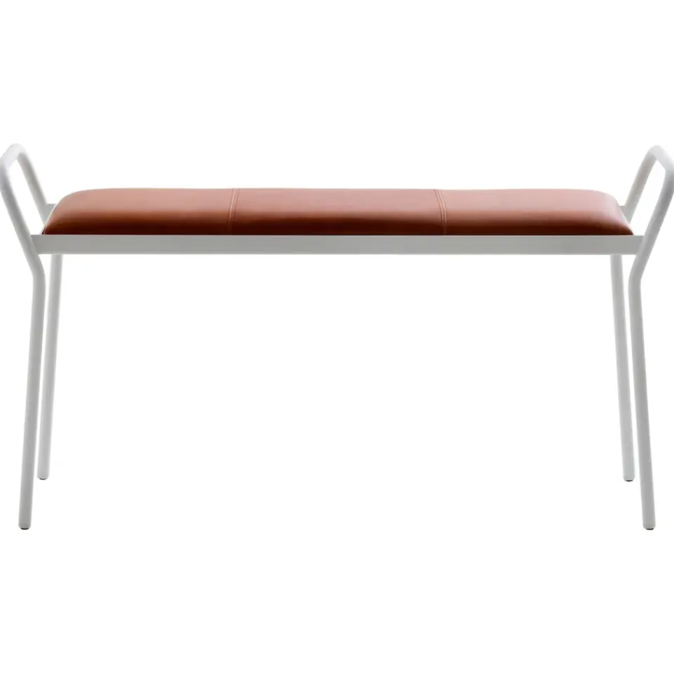 Maze Stools*Anytwo stool, -vintage cognac White