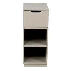 Mavis Bedside Tables*Aoko bedside table 72 cm 1 drawer, Beige