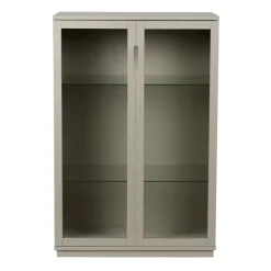 Mavis Display & Glass Cabinets*Aoko display cabinet 120 cm, Beige