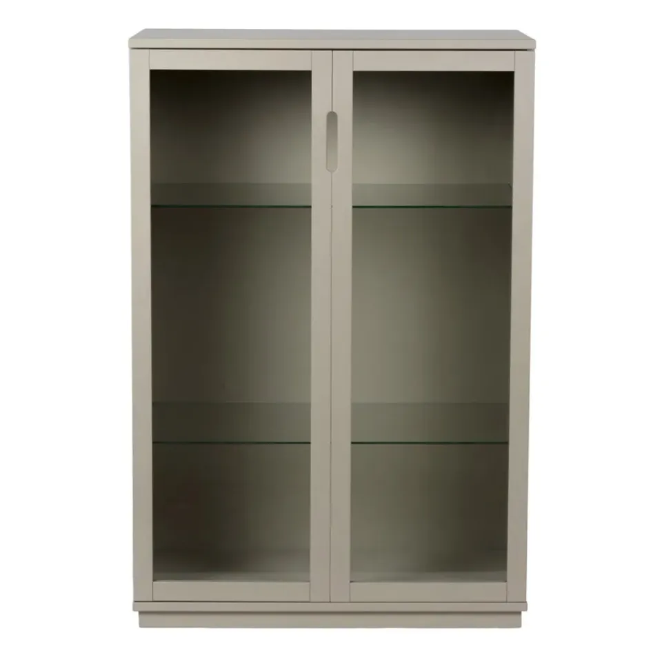 Mavis Display & Glass Cabinets*Aoko display cabinet 120 cm, Beige