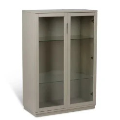 Mavis Display & Glass Cabinets*Aoko display cabinet 120 cm, Beige