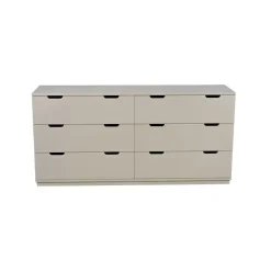 Mavis Dressers & Drawer Units*Aoko dresser double 6 drawers, Beige