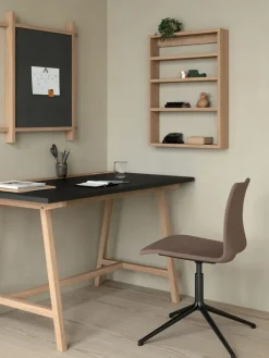 Andersen Furniture Shelves & Shelving Systems*A-Podium wall shelf 70x10x52 cm, Oak Brown