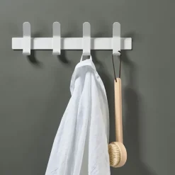 Zone Denmark Clothes Racks, Coat Stands & Hangers*A-Rack, , 4 hooks White