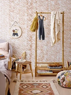 Bloomingville Clothes Racks, Coat Stands & Hangers*Aranya hanger rattan 17x30 cm, Nature Beige