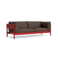 HAY Sofas*Arbour ECO 3-seater sofa, melange-burgundy beech Brown