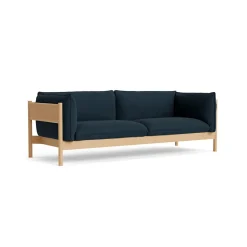 HAY Sofas*Arbour ECO 3-seater sofa, Steelcut Trio 796-wax-oiled oak Blue