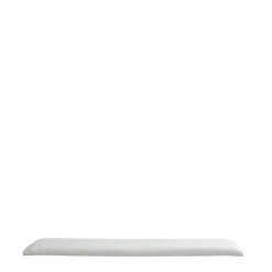 101 Copenhagen Seat Cushions & Pads*Arc bench cushion lin 35x120 cm, Linen White