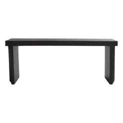101 Copenhagen Benches*Arc bench 35x120 cm, Coffee Brown