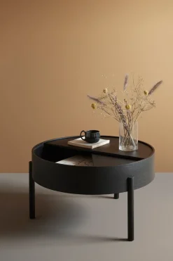 Woud Coffee Tables*Arc coffee table 89 cm, ash Black