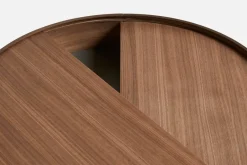 Woud Coffee Tables*Arc coffee table 89 cm, Walnut Brown