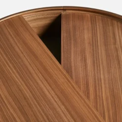 Woud Coffee Tables*Arc coffee tableØ66 cm, Walnut Brown