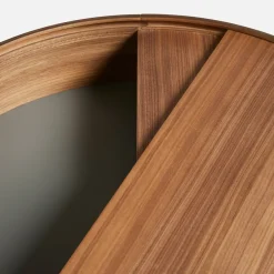 Woud Coffee Tables*Arc coffee tableØ66 cm, Walnut Brown