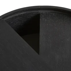 Woud Side Tables*Arc side table, -ash Black