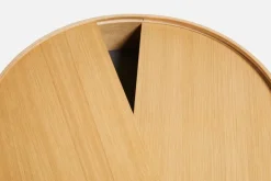 Woud Side Tables*Arc side table, Oiled oak Beige