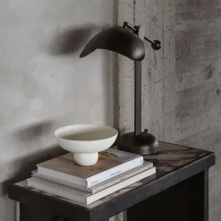 101 Copenhagen Side Tables*Arc table 33.5x70 cm, Calacatta Black