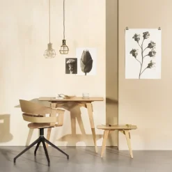 Design House Stockholm Side Tables*Arco side table L, Black