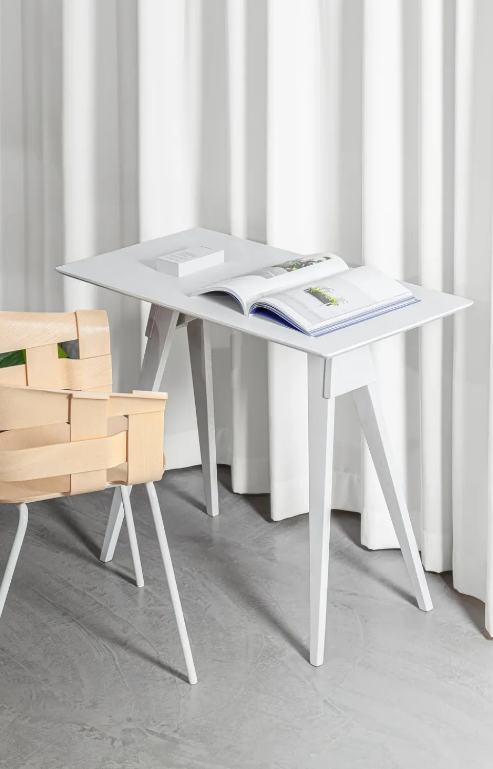 Design House Stockholm Side Tables*Arco side table L, White