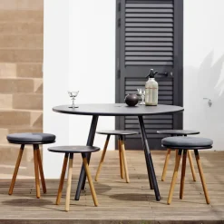 Cane-line Table For Outdoor Use*Area dining table, Lava Grey