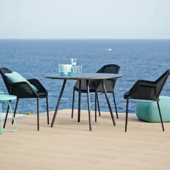 Cane-line Table For Outdoor Use*Area dining table, Lava Grey