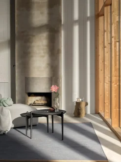 Design House Stockholm Coffee Tables*Aria coffee table, oak, Ø60x37 cm Black
