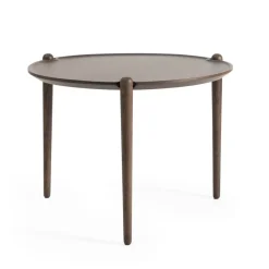 Design House Stockholm Coffee Tables*Aria coffee table, Dark oak, Ø60x46 cm Brown