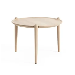 Design House Stockholm Coffee Tables*Aria coffee table, Light oak, Ø60x37 cm Brown