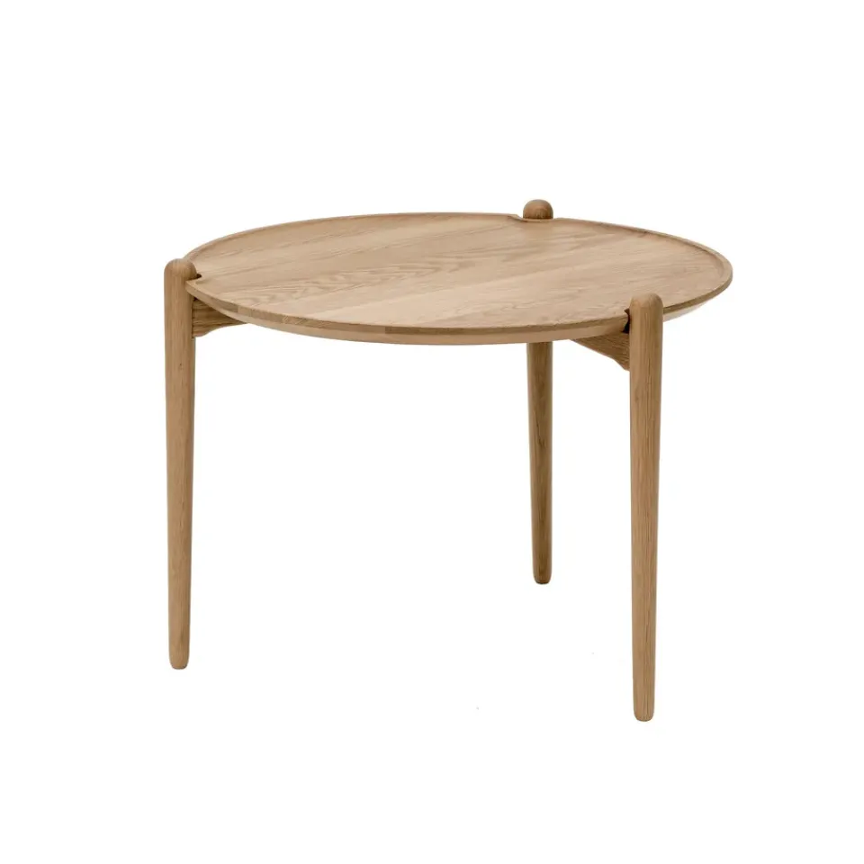 Design House Stockholm Coffee Tables*Aria coffee table, Oak, Ø60x46 cm Brown