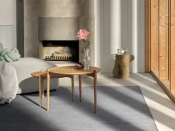 Design House Stockholm Coffee Tables*Aria coffee table, Oak, Ø60x37 cm Brown