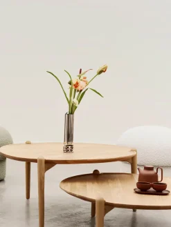 Design House Stockholm Coffee Tables*Aria coffee table, Oak, Ø60x37 cm Brown
