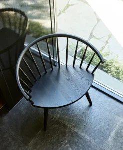 Stolab Armchairs & Footstools|Chairs*Arka lounge chair birch, Black