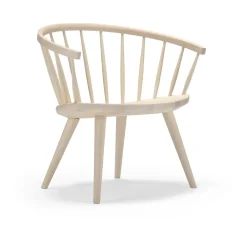 Stolab Armchairs & Footstools*Arka lounge chair birch, Matte lacquer - light Beige