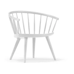 Stolab Armchairs & Footstools*Arka lounge chair birch, White