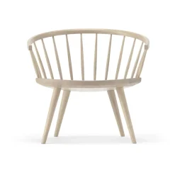 Stolab Armchairs & Footstools*Arka lounges chair oak, Matte-lacquer - light Beige
