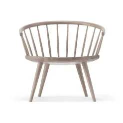 Stolab Armchairs & Footstools*Arka lounges chair oak, oiled White