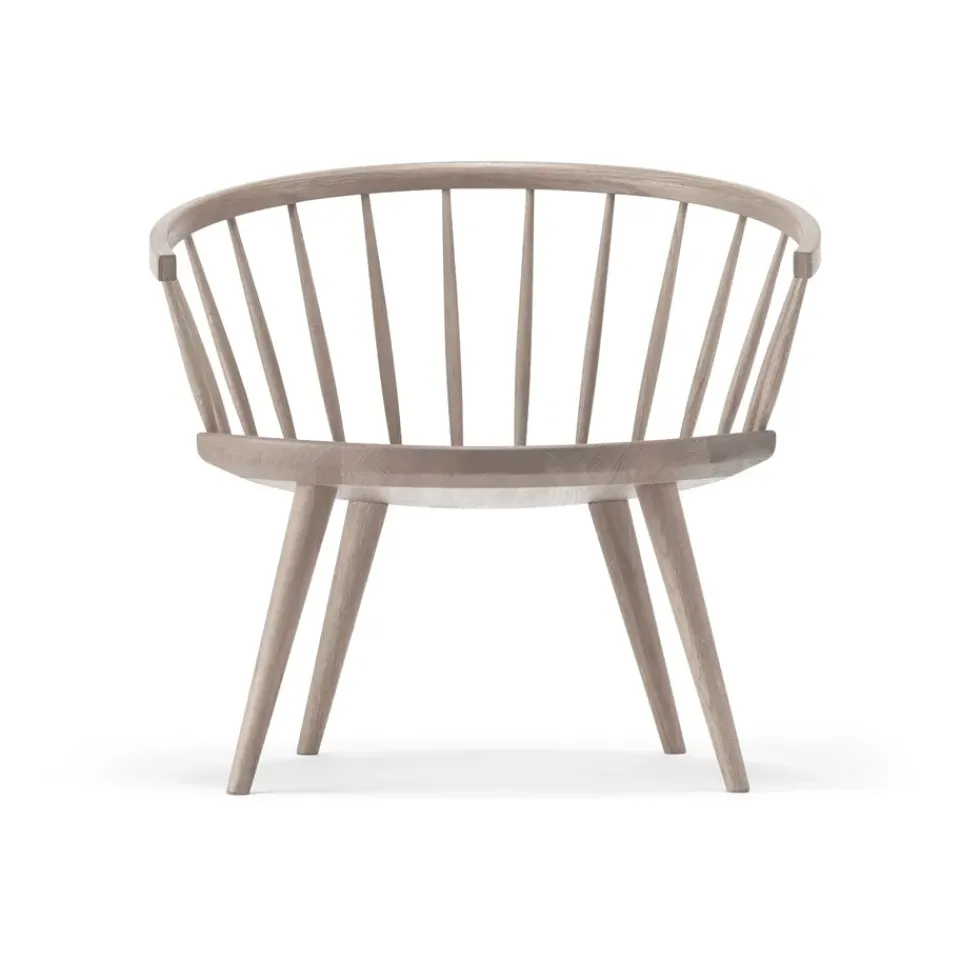 Stolab Armchairs & Footstools*Arka lounges chair oak, oiled White